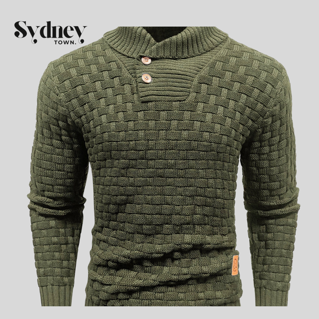Thatch Button Pullover